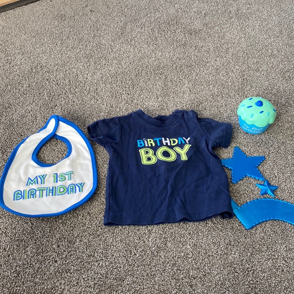 Boys first birthday bundle